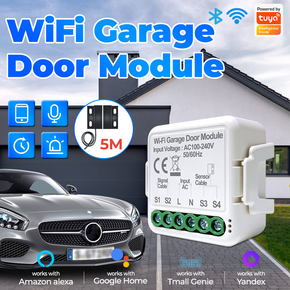 Smart life APP Remote Control Roller Shutter Door Switch Gate Tuya