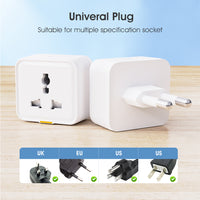 SMATRUL WIFI 433 Universal 20A 3500W Smart Socket With Power Monitor Home Smart Power Outlet