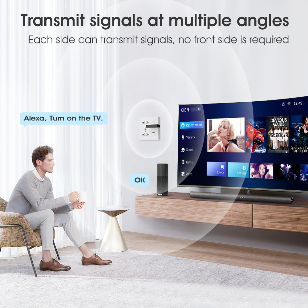 SMATRUL WIFI Zigbee Universal IR Remote Control For TV Air Conditioner Smart Life Tuya APP Infrared Controller Work With Alexa Google Home