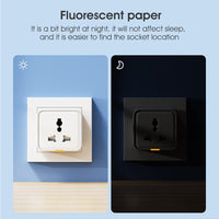 SMATRUL WIFI 433 Universal 20A 3500W Smart Socket With Power Monitor Home Smart Power Outlet