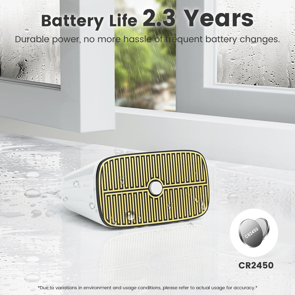 SMATRUL Tuya Smart Home ZigBee Rainwater Leakage Sensor Rain Water Leak Detector Flooding IP67 Outdoor Waterproof App Control Security Alarm Wireless