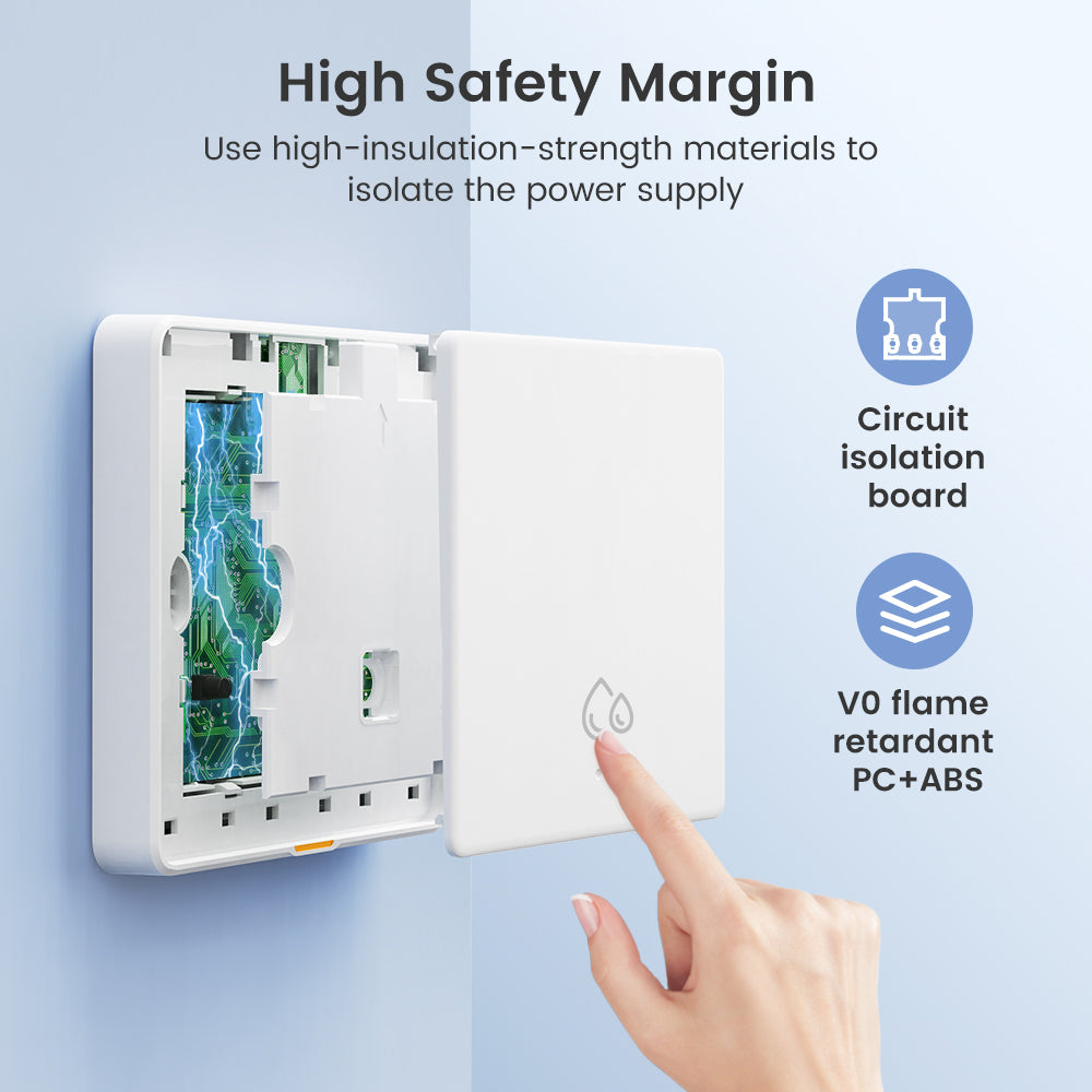 SMATRUL 20A WiFi RF433 Switch For Water Heater Tuya Smart Home 4000W Timing Countdown Wireless Wall Switch APP Voice Control With Alexa Google Home