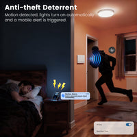 SMATRUL Tuya WiFi Smart 10G Human Radar Motion Sensor Switch EU Wall Light Switch No Neutral APP Remote Voice Timer Alarm Control for Smart Home