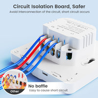 SMATRUL 20A WiFi RF433 Switch For Water Heater Tuya Smart Home 4000W Timing Countdown Wireless Wall Switch APP Voice Control With Alexa Google Home