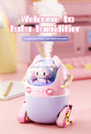 New Design Funny Doll 1200 Mah Battery Aromatherapy Diffuser Essential Oil Mini Cute Rain Cloud Air Humidifier For Home Office