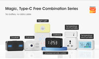 C Series With Time Display Fan Tv Dvd Voice Smart Home Alexa And Google Tuya Smart Wifi Infrared IR Remote Control