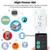 Tuya Us Tempered Glass Outlet Timing 15A Wifi Smart USB Socket For Google Home Alexa Smart Life App Wall Electrical On Off