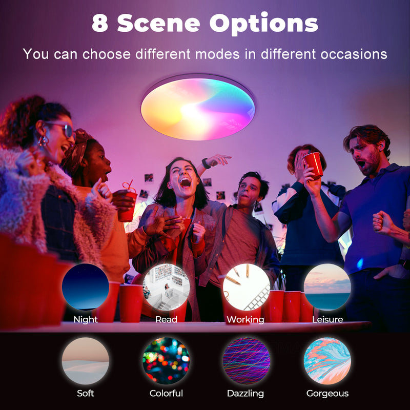 SMATRUL Smart Life Remote Control Works With Alexa Google Home Led Bul