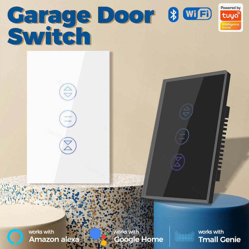 Us Brazil Garage Rolling Door Opener Glass Panel App Touch Tuya Smart WiFi Switch For Alexa Google Home Smart Life