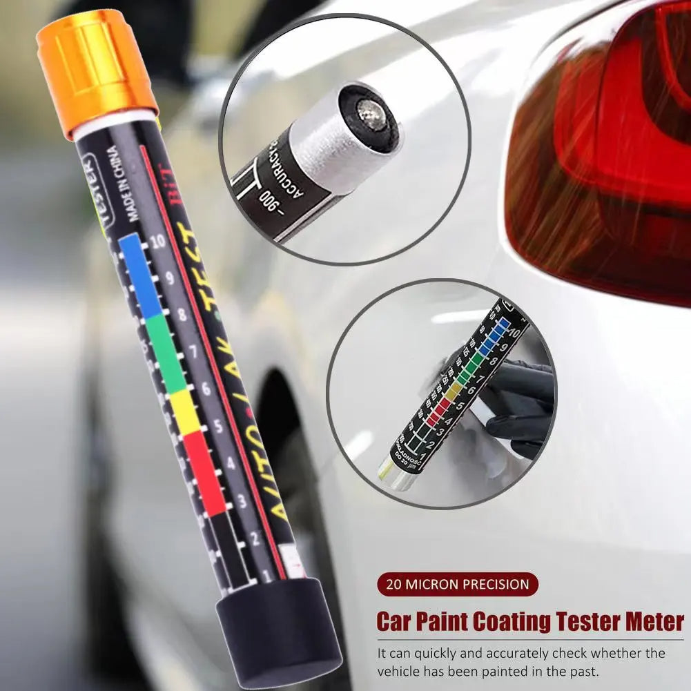 Car Paint Thickness Gauge Paint Film Tester Coating Quick Tester Paint Indicate Meter Test Magnetic Crash Auto detection tool