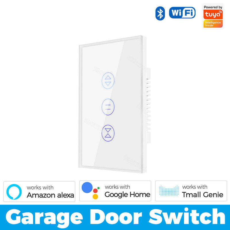 Us Brazil Garage Rolling Door Opener Glass Panel App Touch Tuya Smart WiFi Switch For Alexa Google Home Smart Life