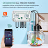 SMATRUL Smart WiFi pH EC Monitor with Controller, Hydroponics System Nutrients Tester